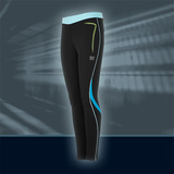 Ws Zent. Acceleration Tights, sort/turkis