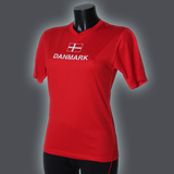 Ws BASIC Danmark T-Shirt, Red